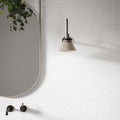 Forma Etch White 3D Porcelain Tile