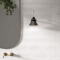 Forma Vera White 3D Porcelain Tile