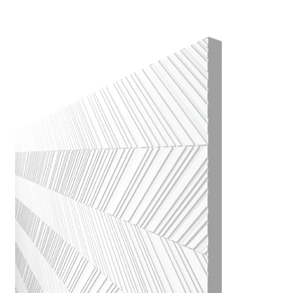 Forma Vera White 3D Porcelain Tile