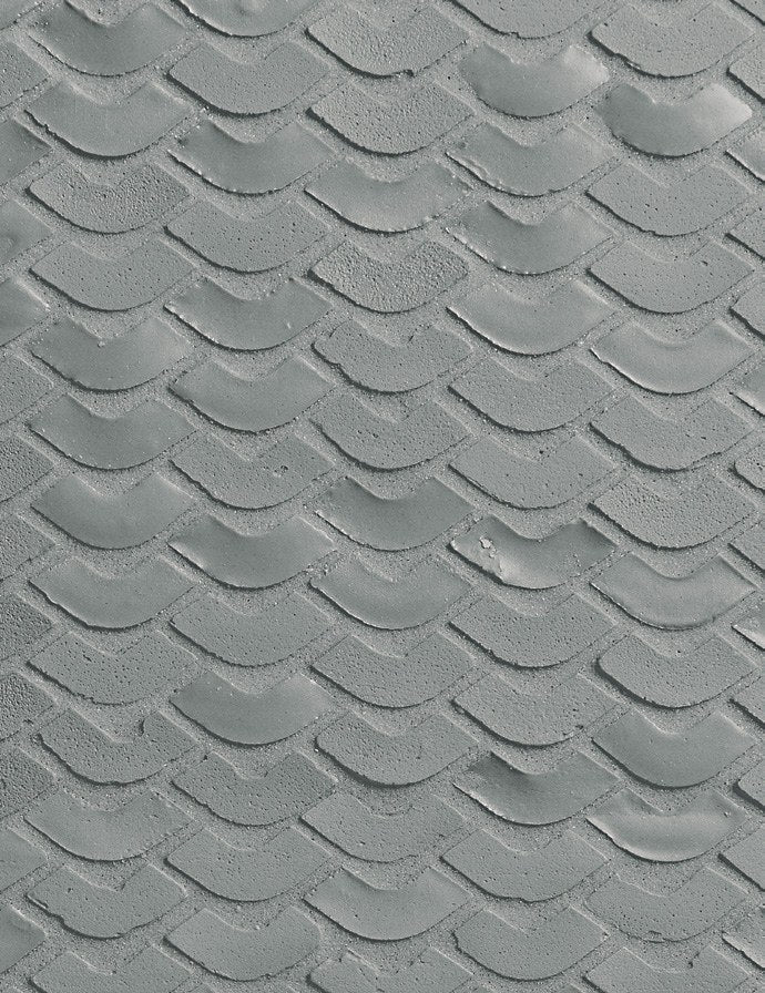 Frammenti Dove Porcelain Mosaic Tile installed
