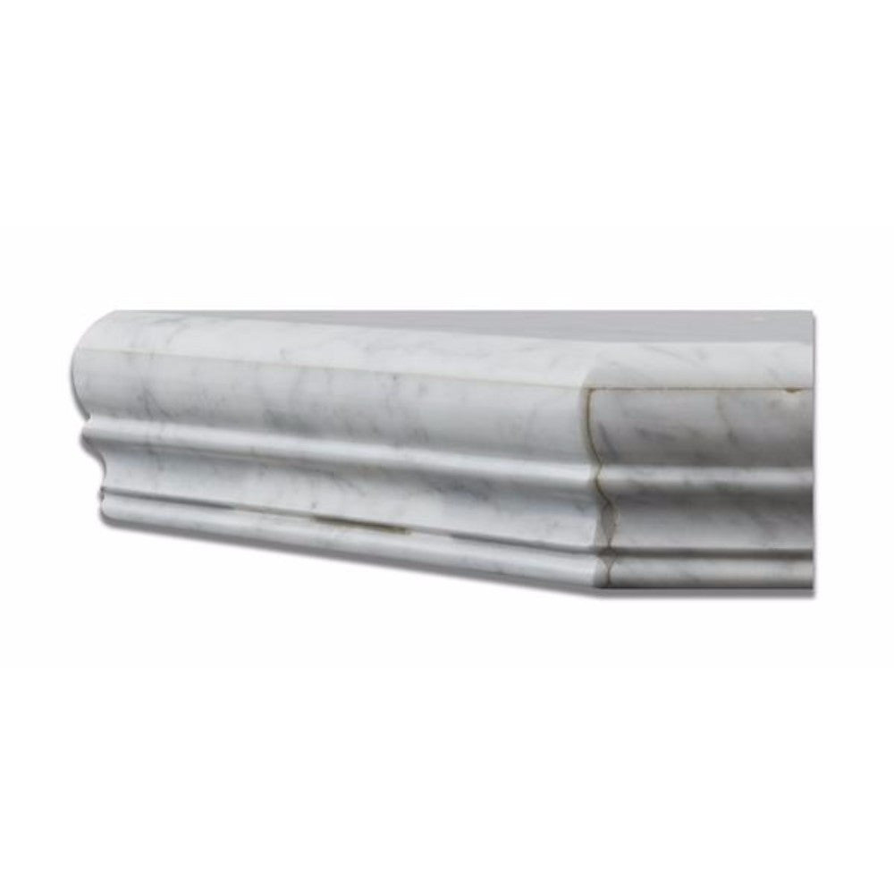 Bianco Carrara Marble Shower Corner Shelf - Polished