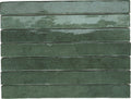 Intreccio Emerald Porcelain Tile surface
