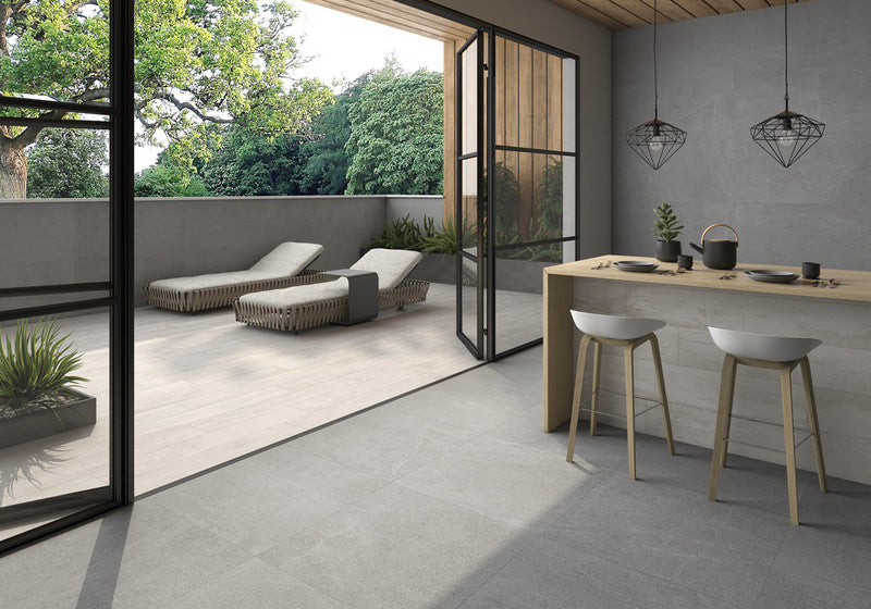 Duplostone Marengo Porcelain Tile installed