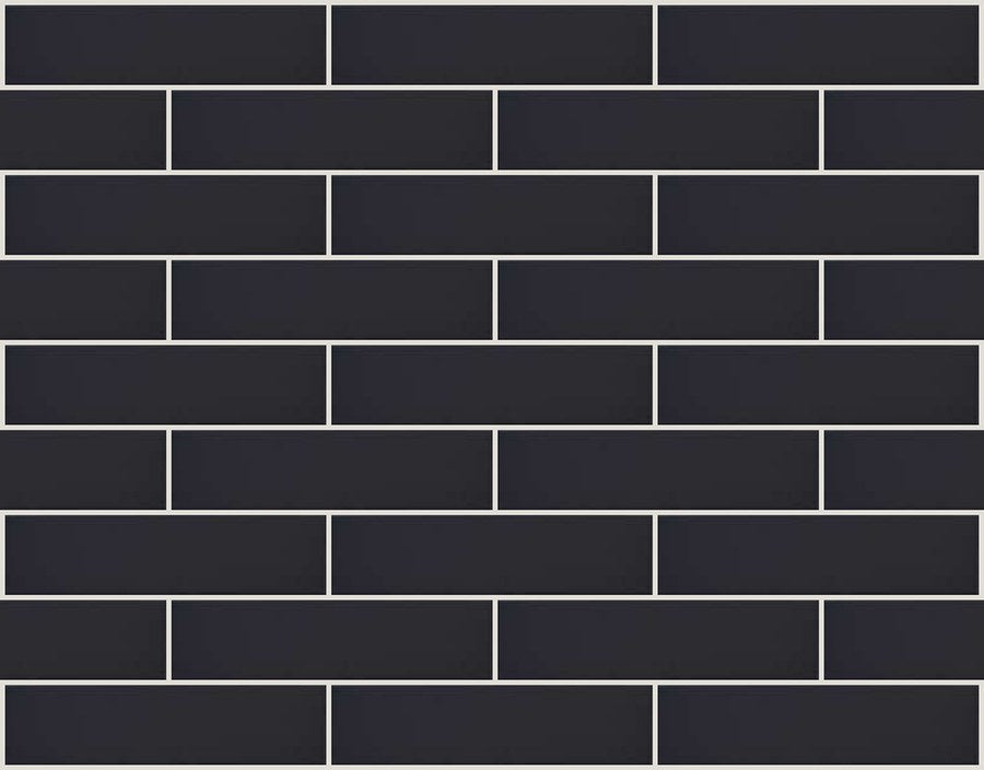 Match Black Porcelain Tile surface