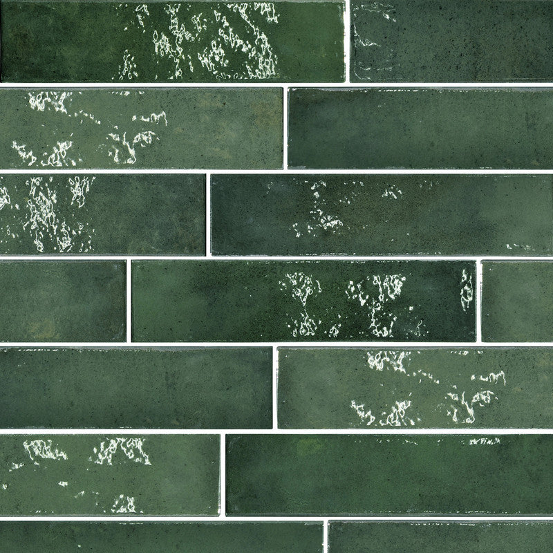 Memory Moss Green Porcelain Tile surface