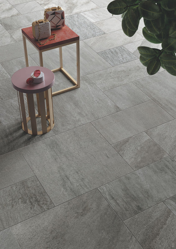 Silverlake Moritz Porcelain Tile installed