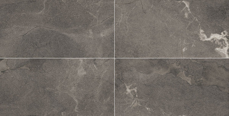 Mea Lapis Nero Porcelain Tile surface