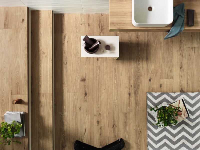 Eiche Scottish Porcelain Tile installed
