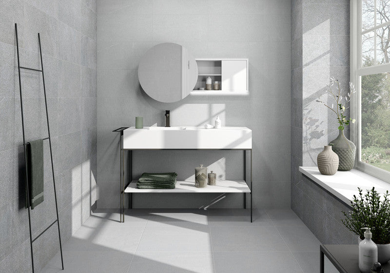 Duplostone Marengo Porcelain Tile installed