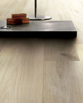 Planches Amande Porcelain Tile installed