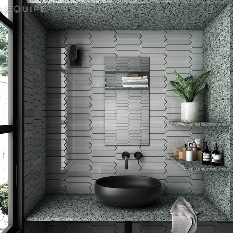 Arrow Quicksilver Ceramic Tile installed