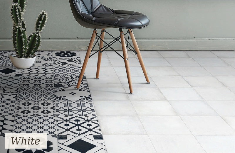 Re_Style White tile floor