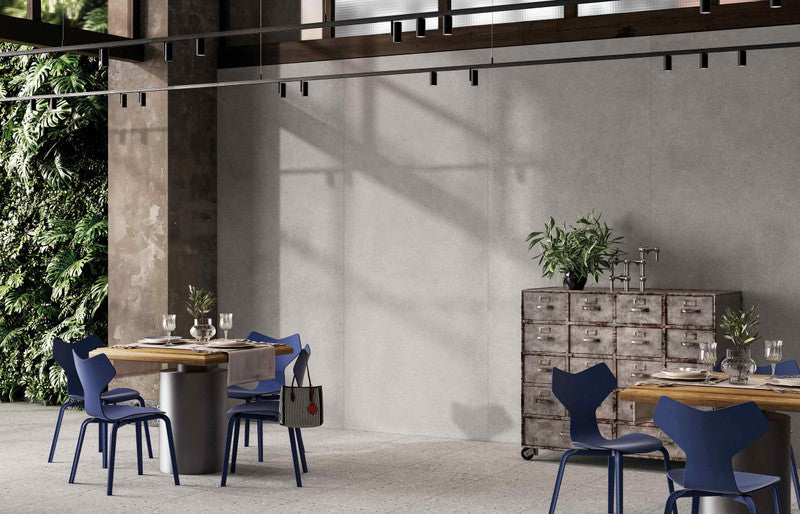 Bio Concrete Caribbean Terrazzo Porcelain Tile installed
