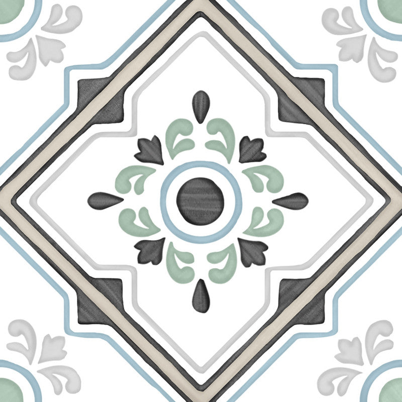 Tanger Sand Bloom Porcelain Tile surface