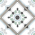 Tanger Sand Bloom Porcelain Tile surface