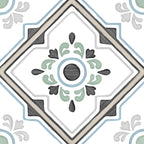 Tanger Sand Bloom Porcelain Tile surface