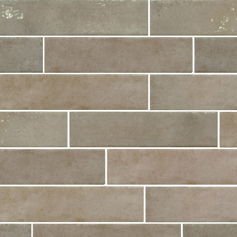 Memory Sand Brown Porcelain Tile surface