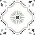 Tanger Sand Flower Porcelain Tile surface
