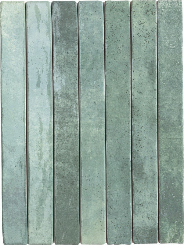 Intreccio Mint Porcelain Tile panel