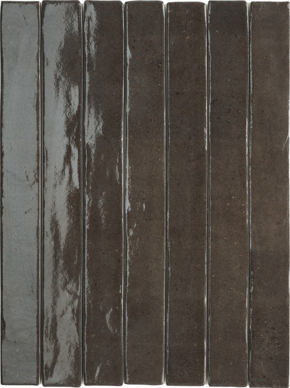 Intreccio Smoke Porcelain Tile panel