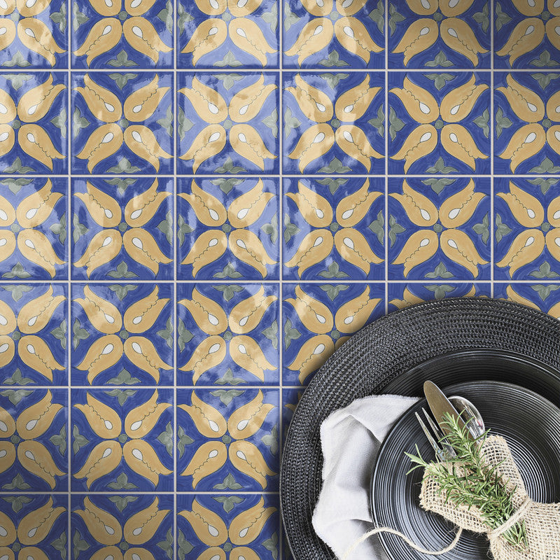 Amalfi Atrani Porcelain Tile installed