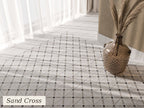 Tanger Sand Cross tile floor