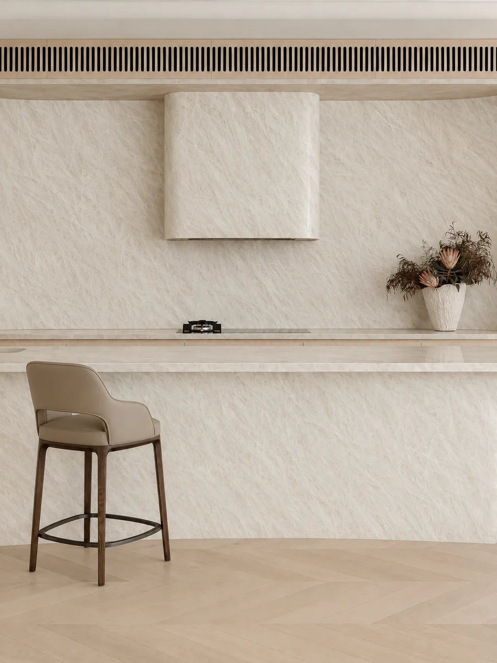 Vitrum White Porcelain Slab
