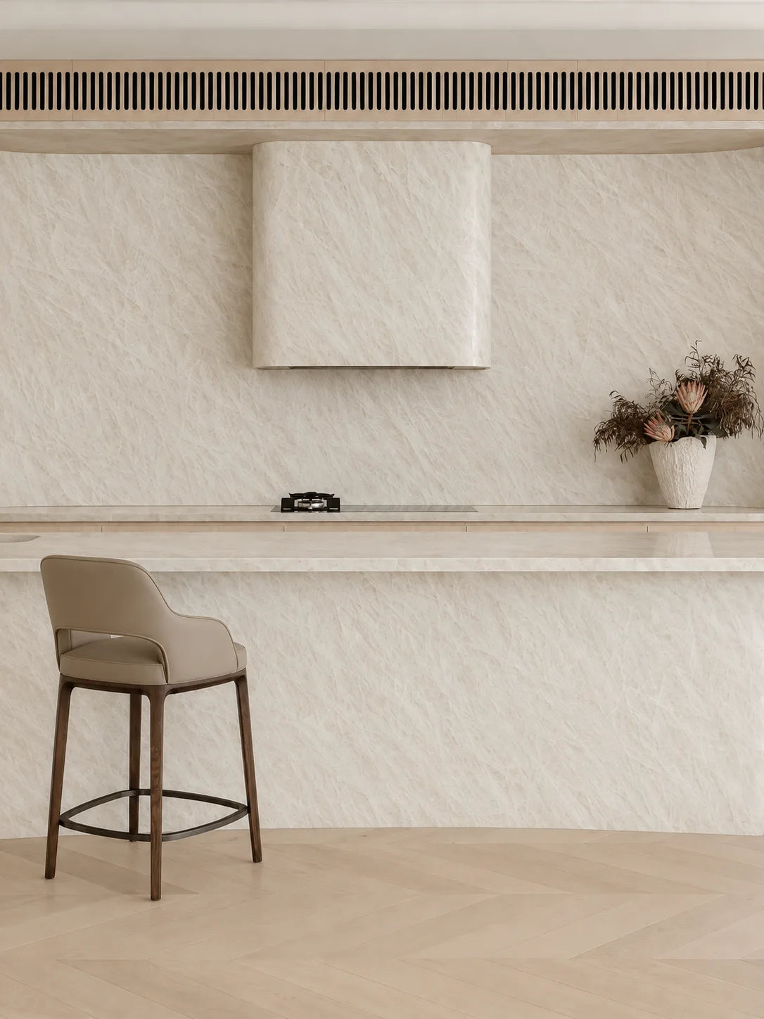 Vitrum White Porcelain Slab