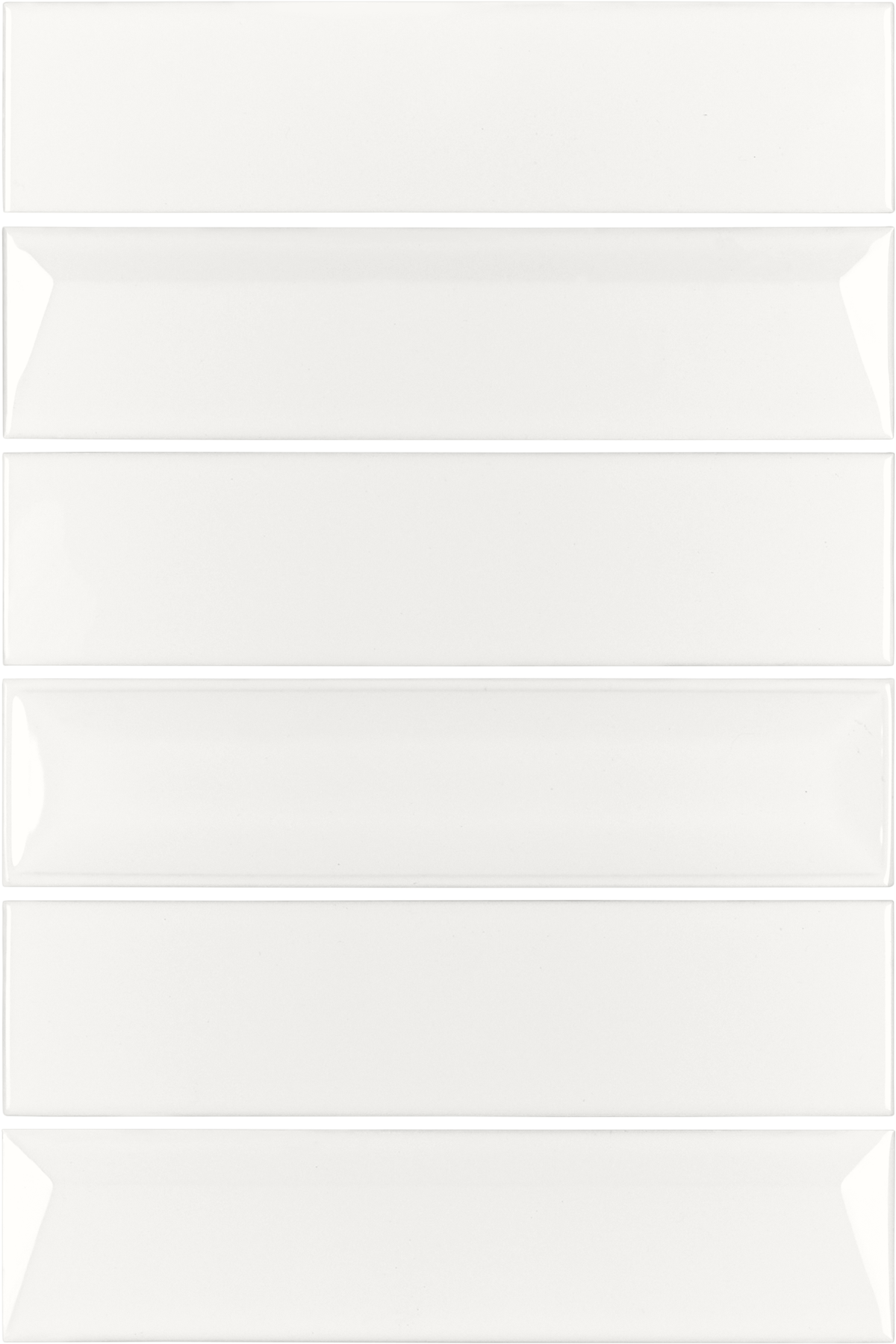 Contour Alabaster Ceramic Wall Tile