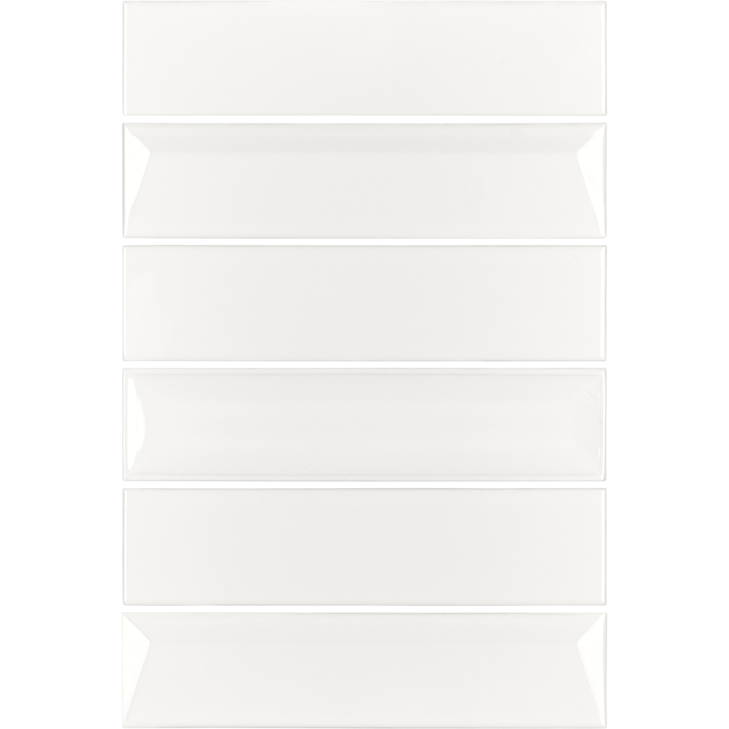 Contour Alabaster Ceramic Wall Tile