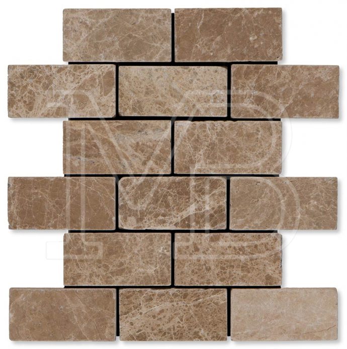 Large Brick Tumbled 2x4 Marble Bros   EL Large Brick Tumbled 2x4 1 690x695 